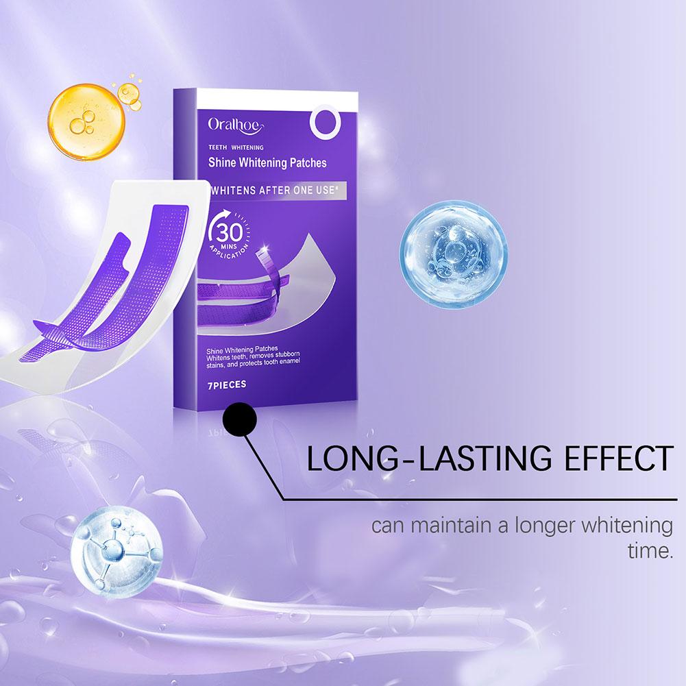7 strisce viola per lo sbianca - Teeth Whitening Kit recensione e prezzo