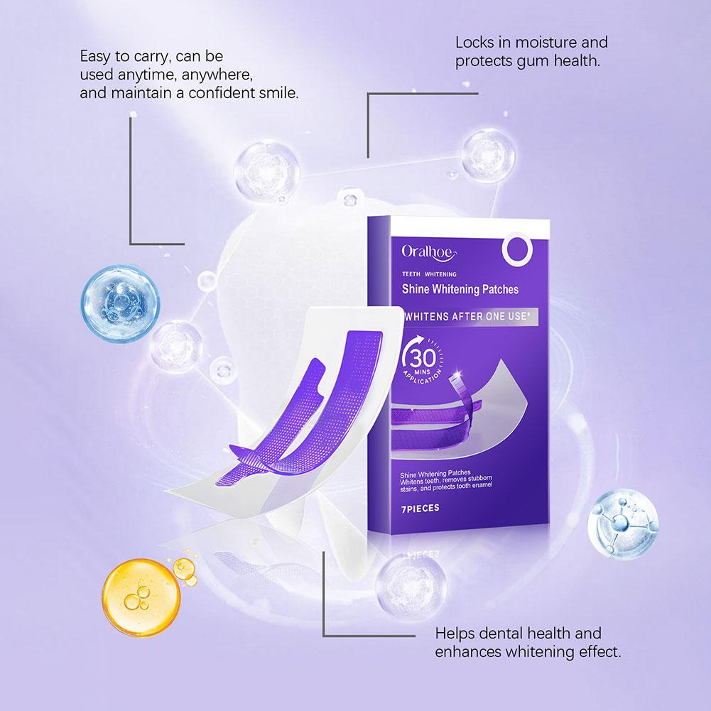 7 strisce viola per lo sbianca - Teeth Whitening Kit recensione e prezzo