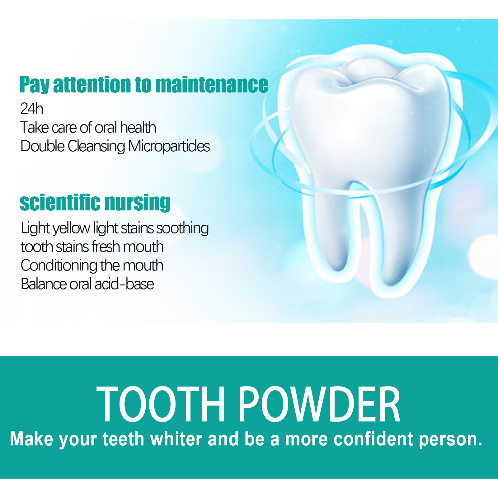Polvere per denti alla menta A - Teeth Whitening Near Me recensione e prezzo