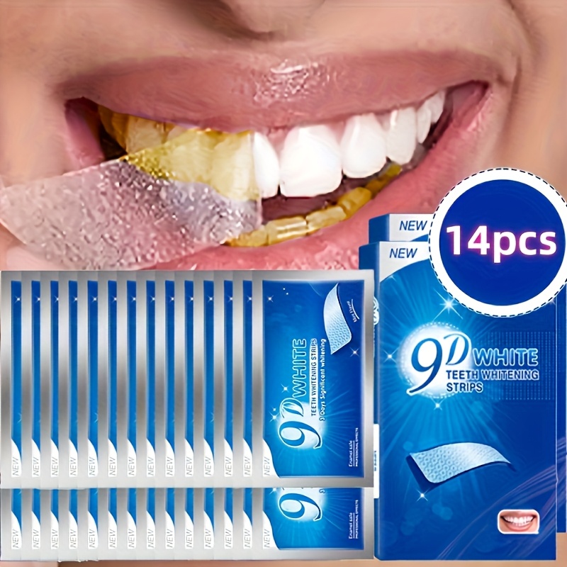 1 scatola (14 pezzi) strisce d - Teeth Whitening Near Me recensione e prezzo